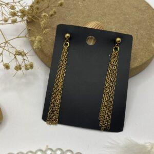 گوشواره آبشاری استیل