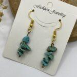 گوشواره فیروزه ای آبی